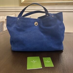 Kate Spade Stardust Suede Orbitblue bag (WKRU4040)